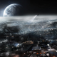 Illustration for article titled Earthrise in Luna City